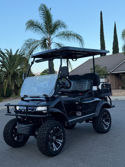 Registered golf cart