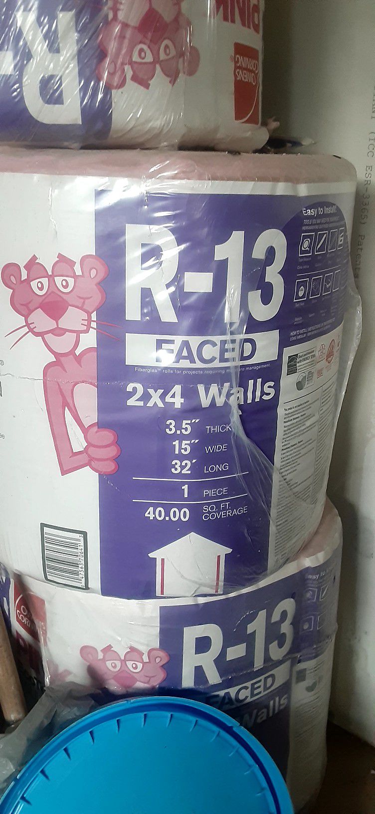 Insulation  (R13 Faced)