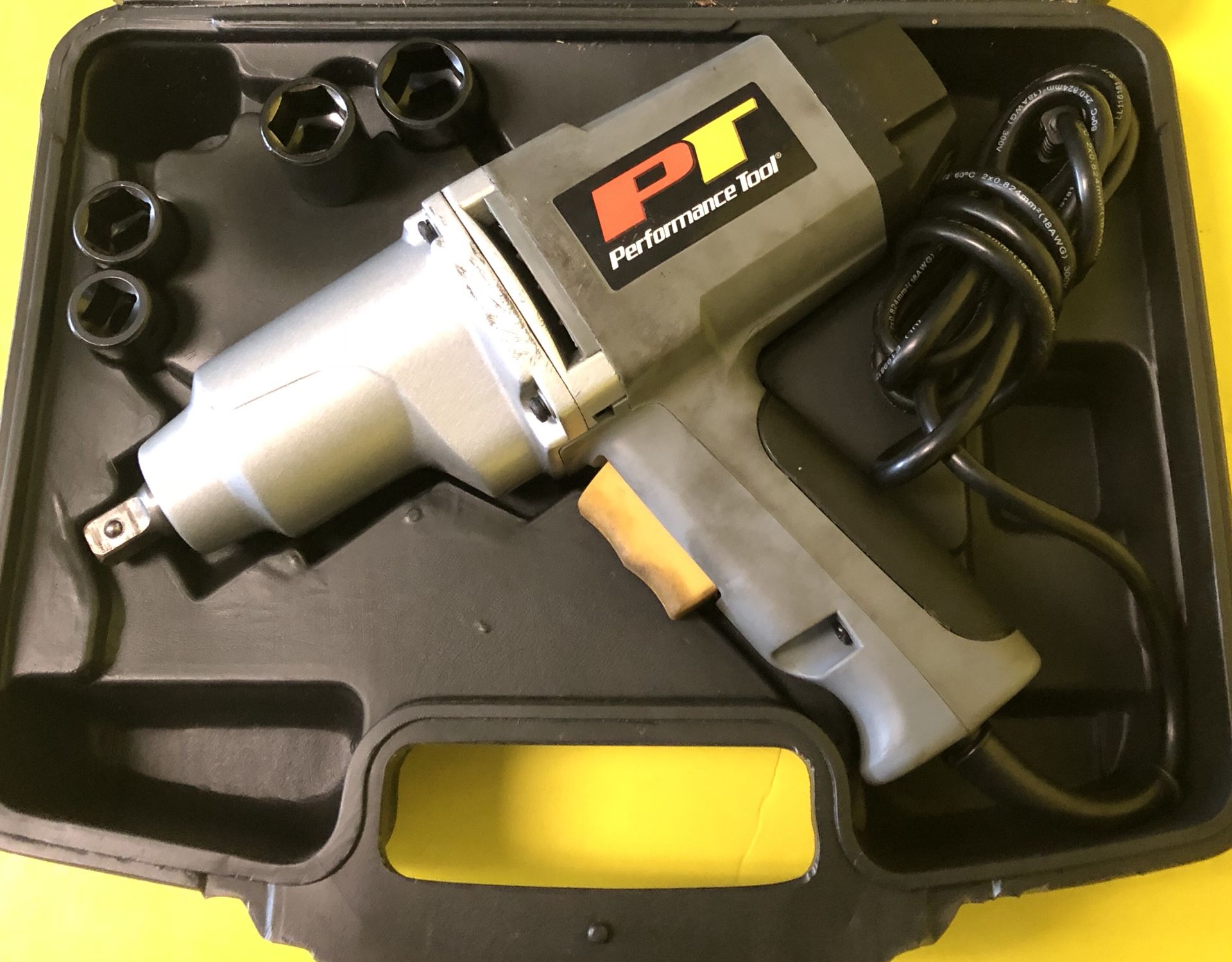 Performance Tool W50080 - 1/2 I Drive and 110V Impact Wrench - GOOD CONDITION