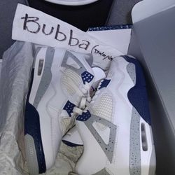 JORDAN 4 MIDNIGHT NAVY size 10.5