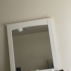 Big white mirror