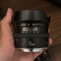 Canon 15mm F/2.8 Fisheye Lens 
