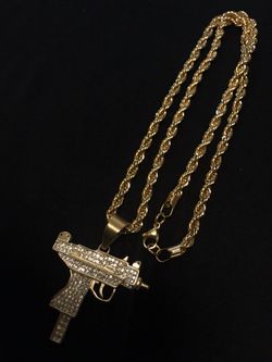 Gold Gun Chain