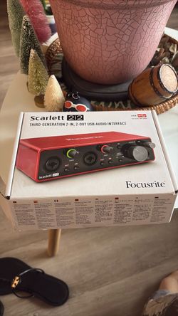 Scarlet 2i2 Third Gen
