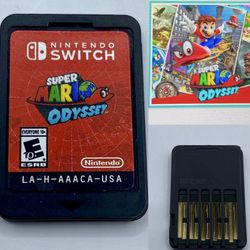 Super Mario Odyssey (Nintendo Switch) - Cartridge Only - Tested & Authentic