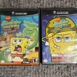 Nintendo GameCube “SpongeBob SquarePants” Video Games 