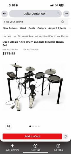Alesis Nitro Electronic Drum Set