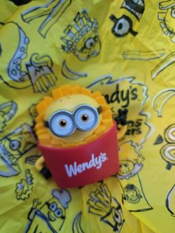 Wendys Minions & Monsters Fry minion