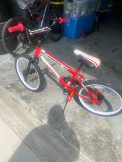 Huffy Kids BMX Bike Red and White