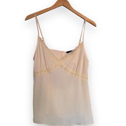 Forever 21 white lace cami top
