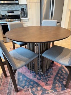 Dinning set (table with 4 chairs)