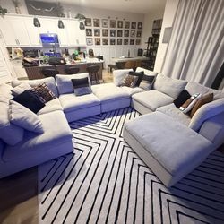 8 Piece Modular Cloud couch