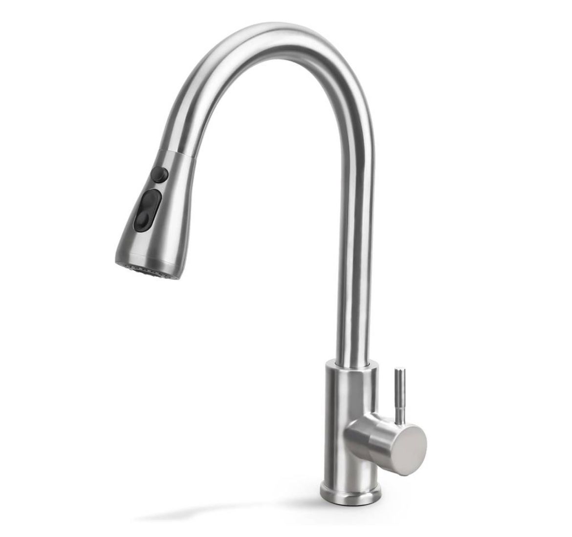 Kitchen Faucets,Single Handle High Arc Pull Down Kitchen Faucet,Stainless Steel Kitchen Sink Faucets with Pull Down Sprayer,Kitchen Sink Faucets for L