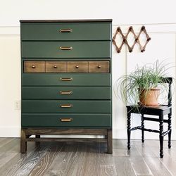Vintage Tall Dresser