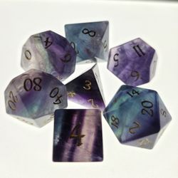 Gemstone Dice Set