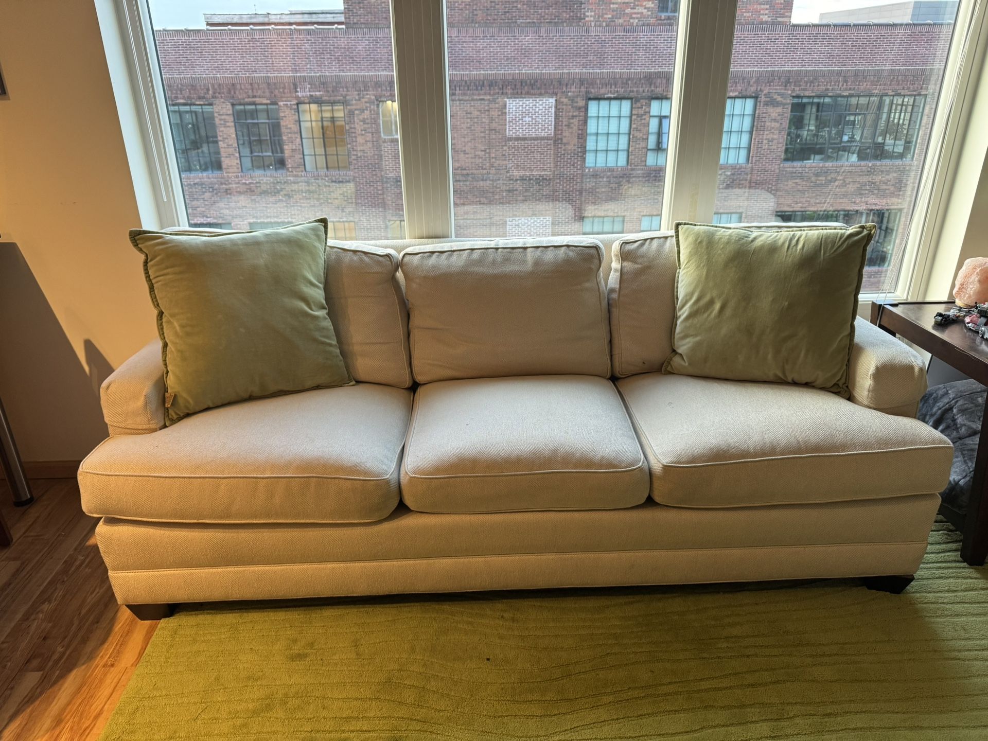 White Feather Couch