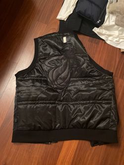 Mens black NBA Miami vest size M