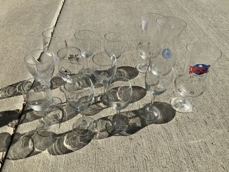 Wine glasses. All for 10
