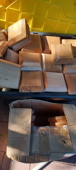 Cedar post caps