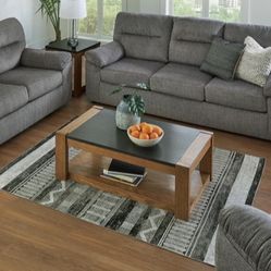 Bindura Mineral Living Room Set (Sofa, loveseat, Sectional options