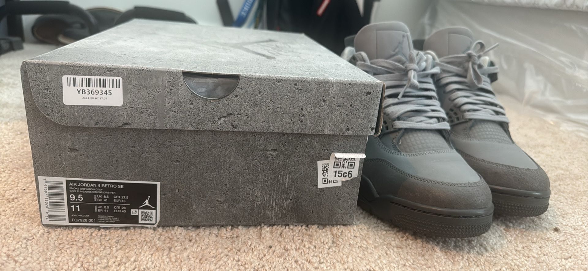 Jordan 4 Size 9.5