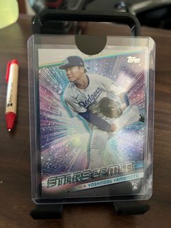 2024 Topps Stars of MLB Yoshinobu Yamamoto RC #SMLB-57 Dodgers