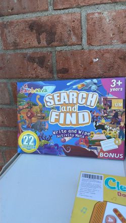 Kids activity books and toys