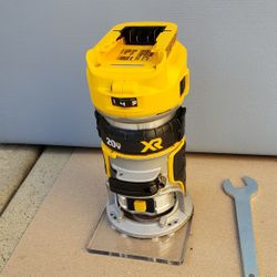 Dewalt 20v Router Brushless XR WITH VARIABLE SPEED BRAND NEW TOOL ONLY 