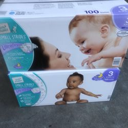 Size 3 Diapers Take Both $40
