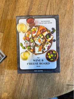 The wine and cheese board deck