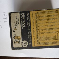 1973 T.C.G Topps Baseball Cards