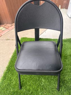 Cosco Black Padded Folding Chair