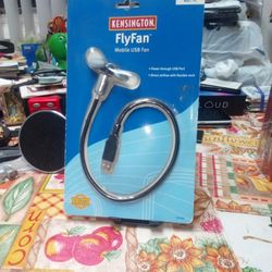 KENSINGTON FLY FAN MOBILE USB FAN  USB/MAC /PC   BRAND NEW. MODEL NOMBER 62648. PRICE $30.00 DOLLARS