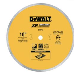 Blade  for porcelain or tile