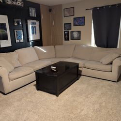 Sectional With Coffee Table