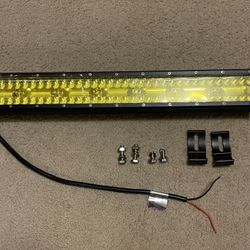20” LED Amber Light Bar