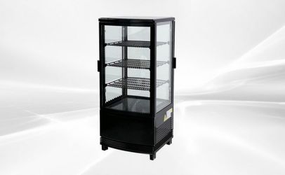 NSF Drink Merchandiser desktop refrigerator display CL-78R Black