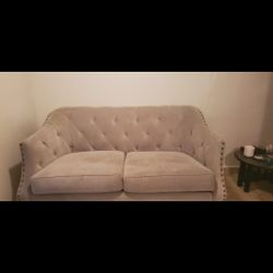 Grey/tan Sofa