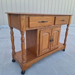 Kitchen Antique Small Buffet Table