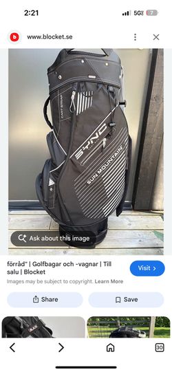 SunMountain Sync Cart Bag