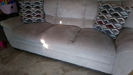 Quality sofa and loveseat paid 750