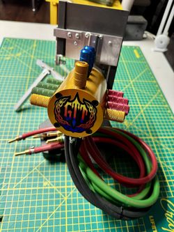 GTT Delta-Mag torch, matching foot pedal