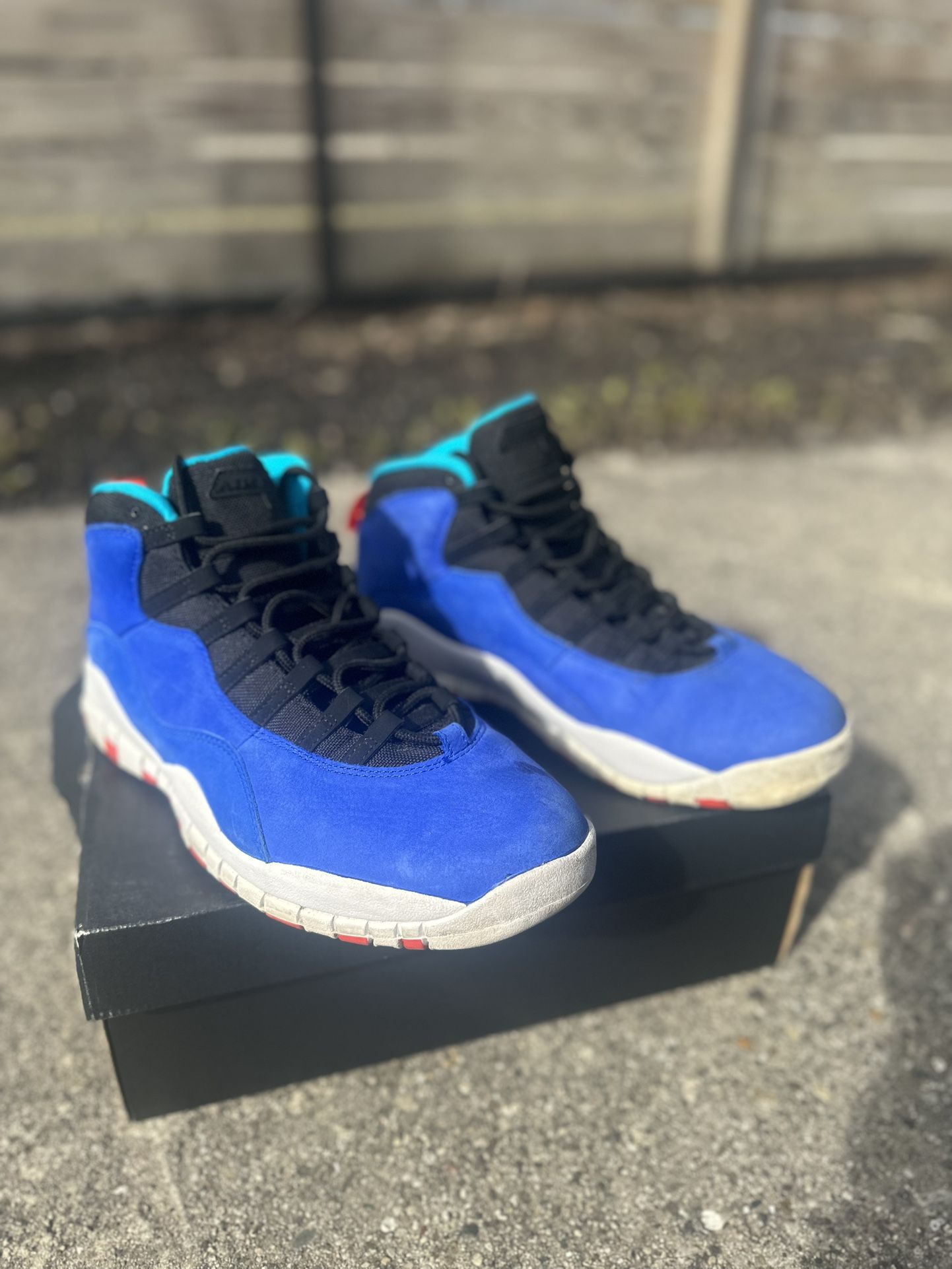 Air jordan 10 racer deals blue