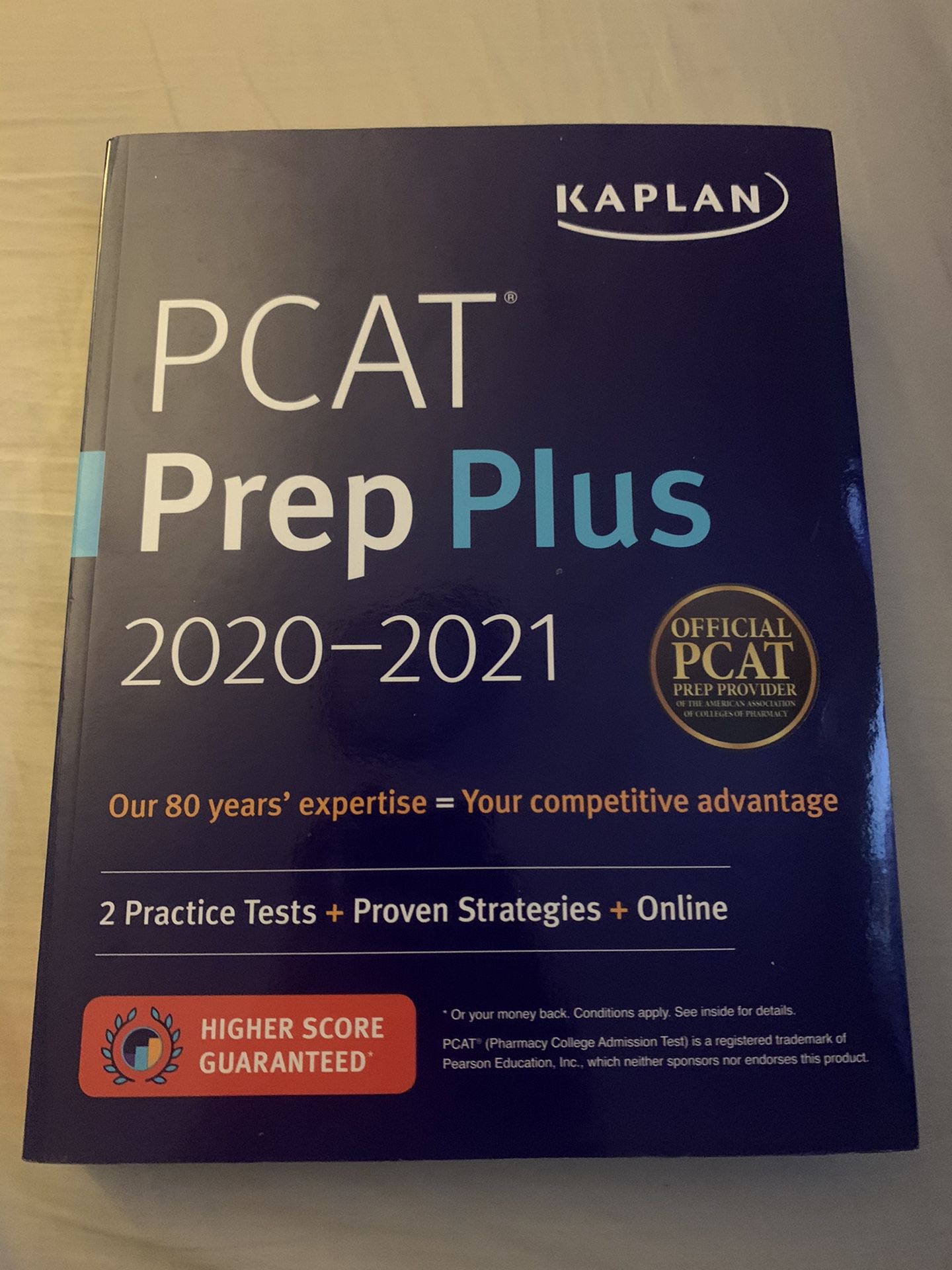 PCAT Prep book