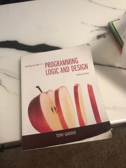 Starting out with programming logic and design - Tony Gaddis 4th Edition