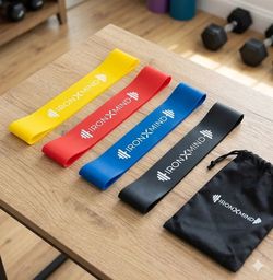 Mini resistance bands for home and gym