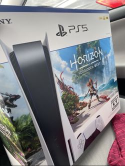 Sony Ps5 Disc Console HORIZON  Forbidden West edition  🔥Includes Game Horizon Brand New With Receipt