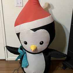 Inflatable Christmas Penguin 