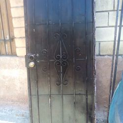Puertas De Metal Para Casa Sencillas Reforzadas 34 * 80 32 Por 80 36 * 80 Este De Los Ángeles