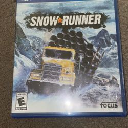 PS4 Snow Runner